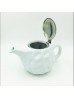 Porcelain Teapot in White w/ Lid & Infuser 800ML With Gift Box